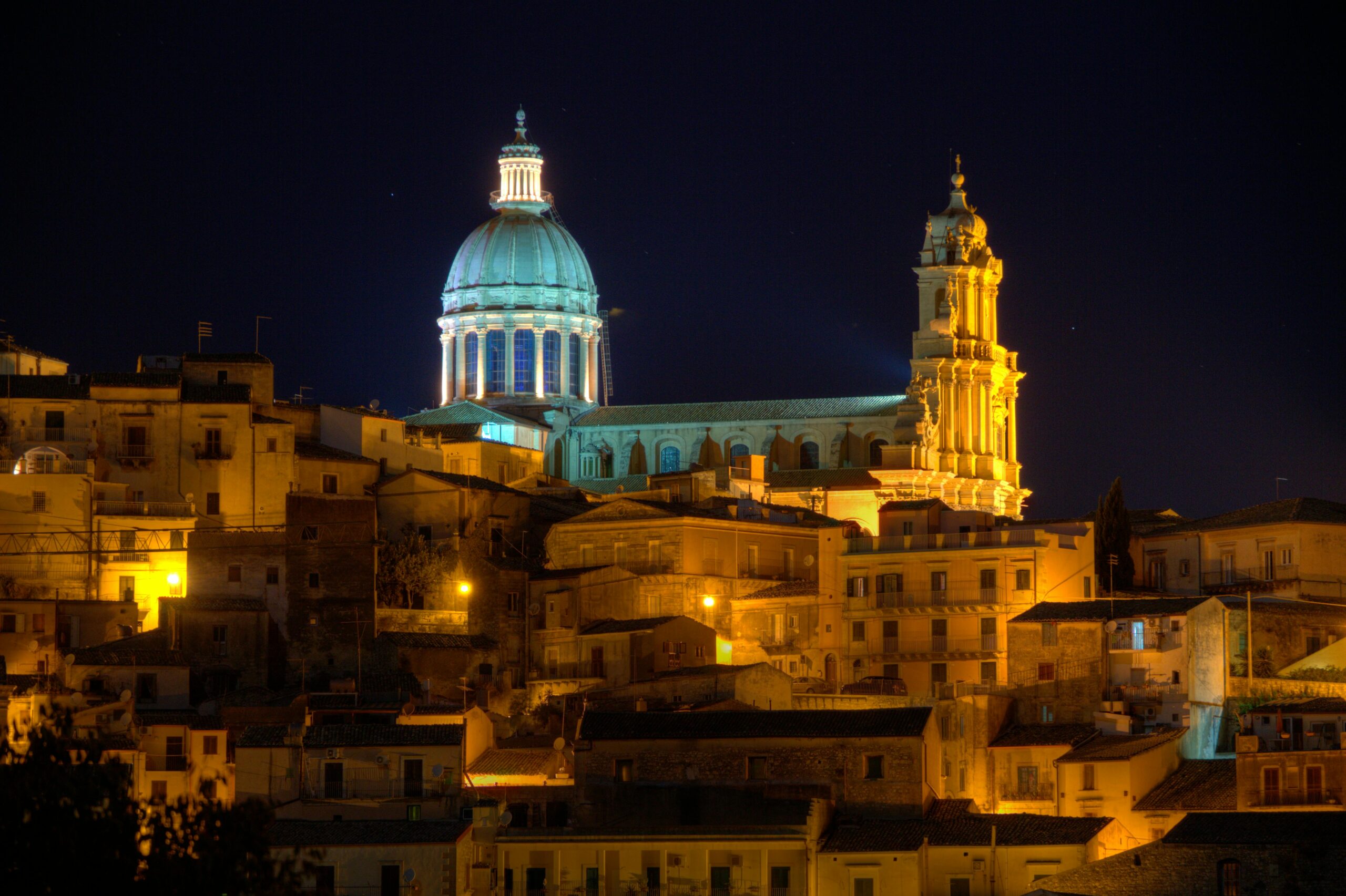 Ragusa Ibla - night